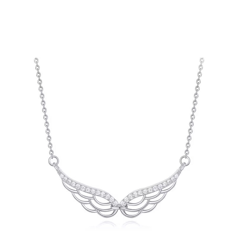 Angel Wings Sterling Silver Necklace