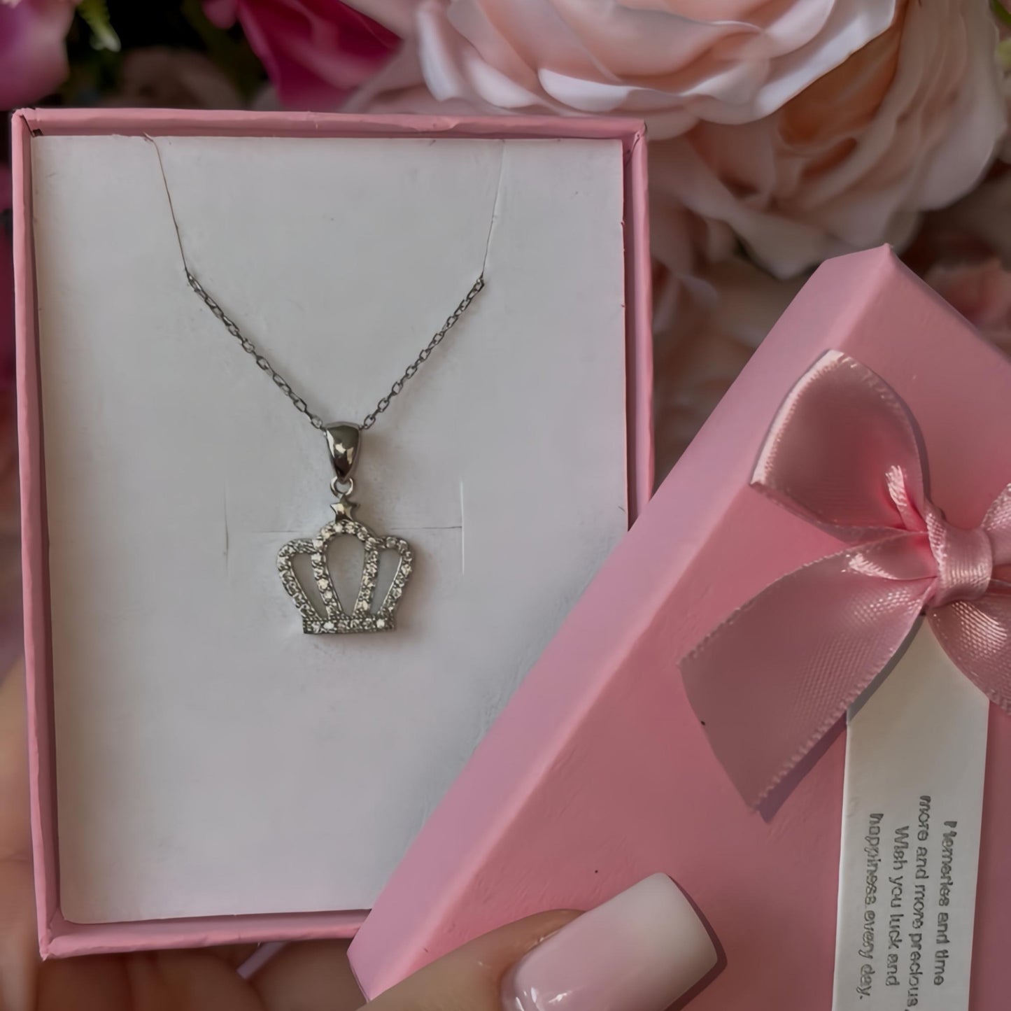 S925 Crown Queen Necklace