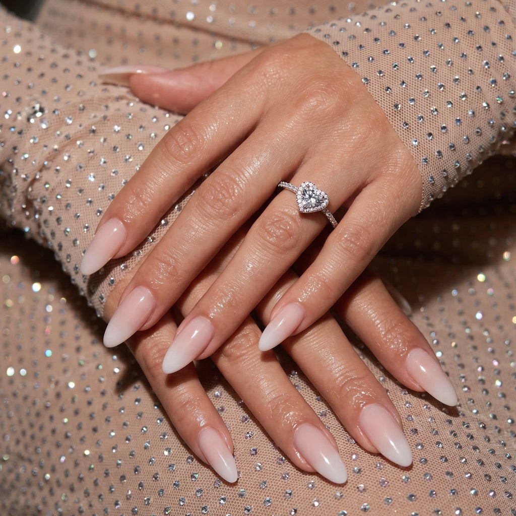 Aurora Sterling Silver Ring - Romantic & Sparkling