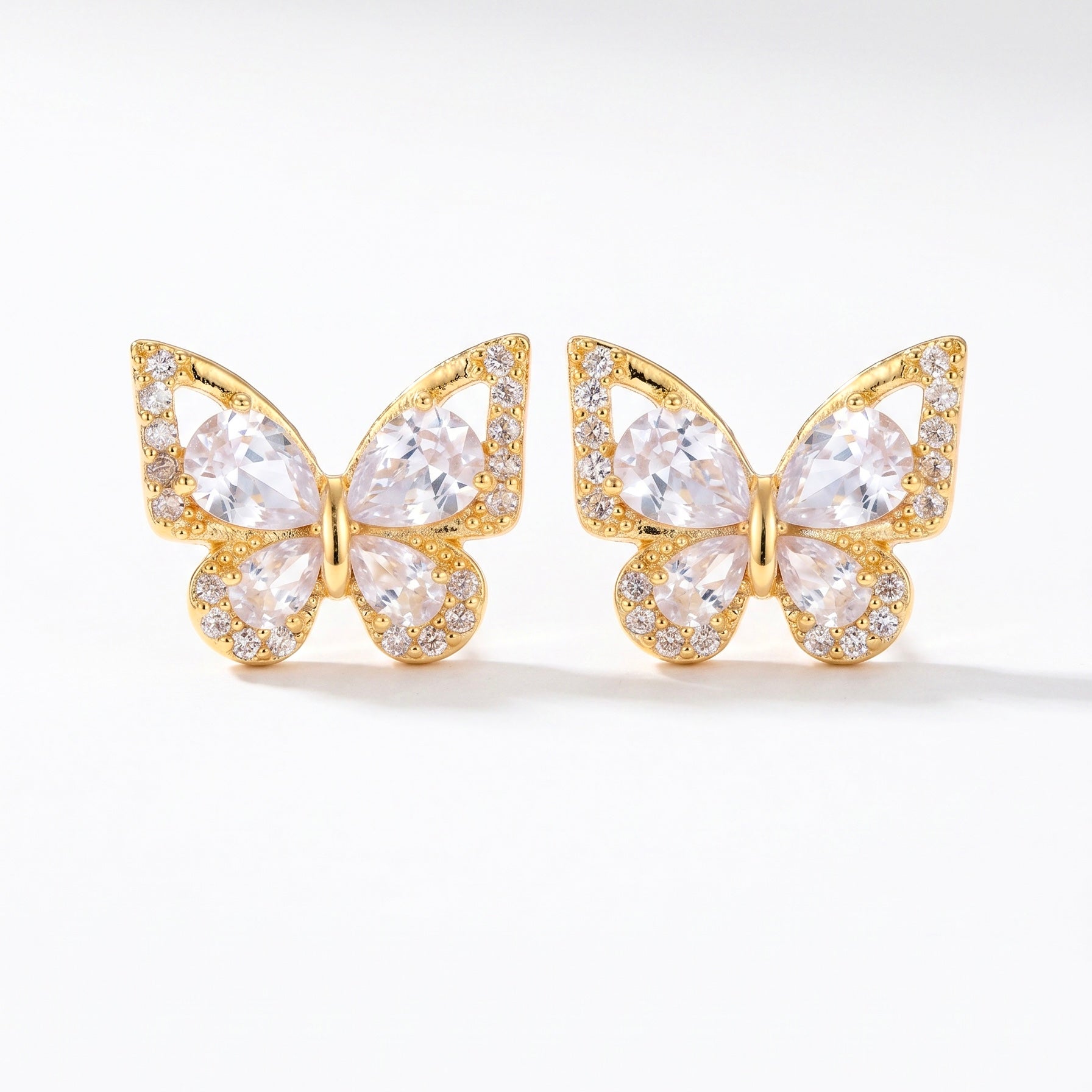 Butterfly Earrings Stainless steel