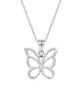 Sterling Silver Butterfly Necklace