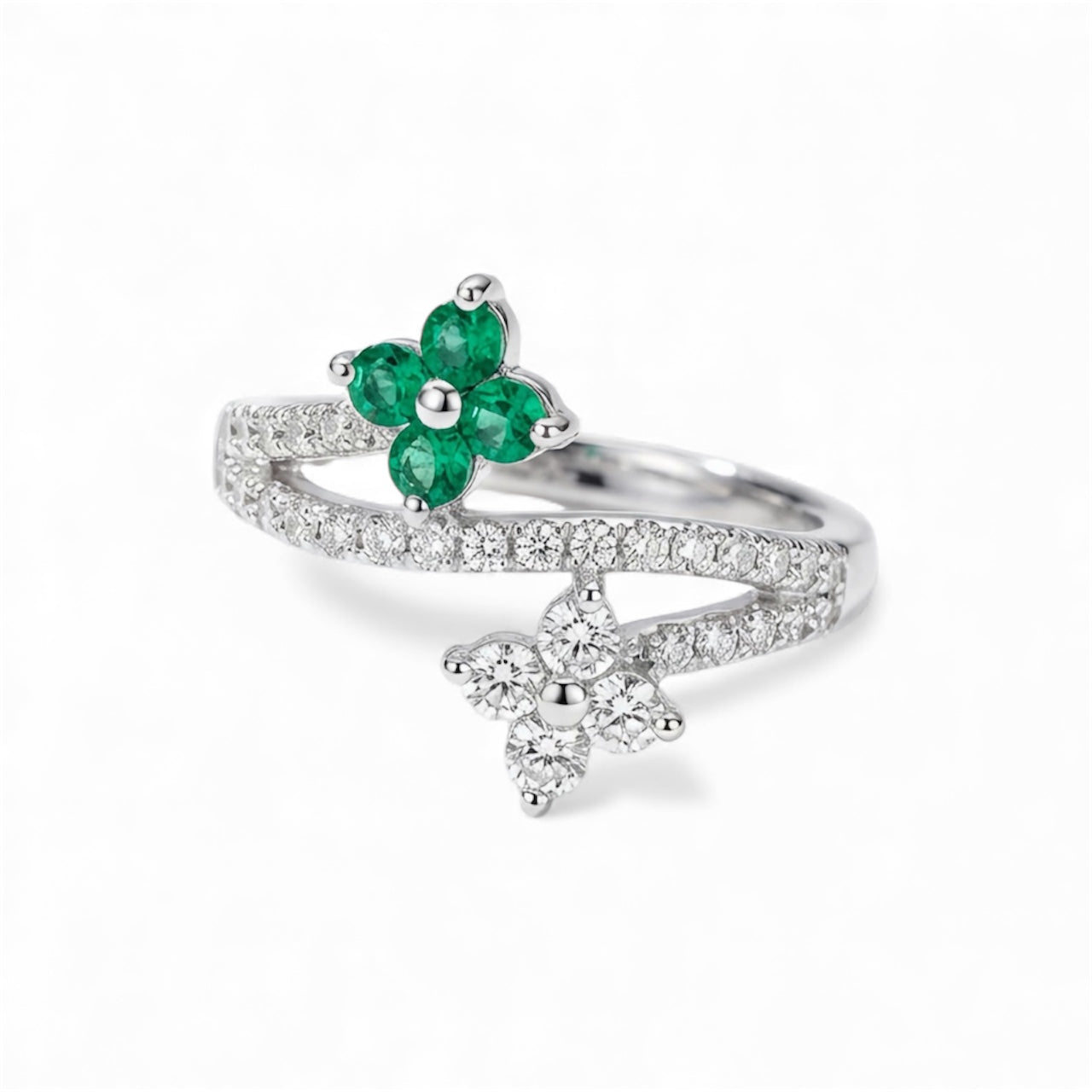 Floral Sterling Silver Dream Ring