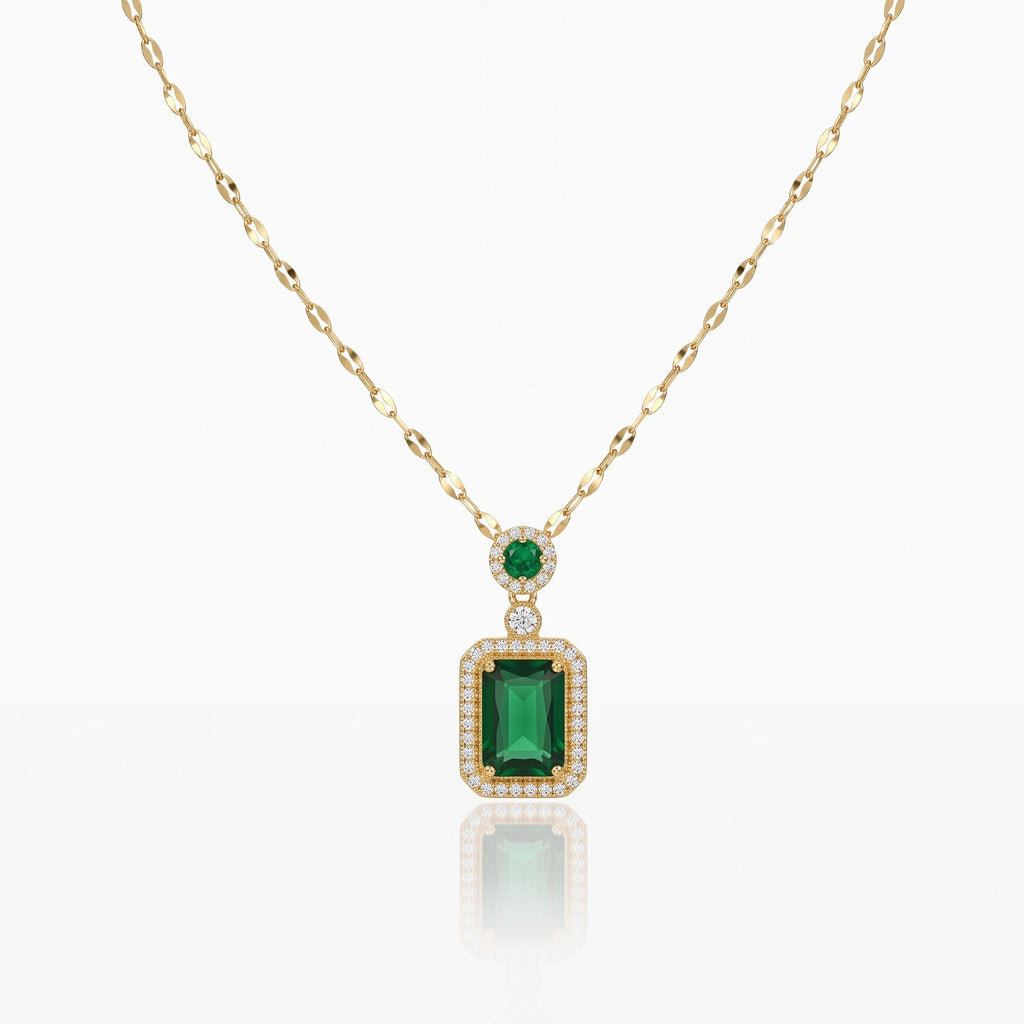 Royale Pendant Necklace - Stainless Steel