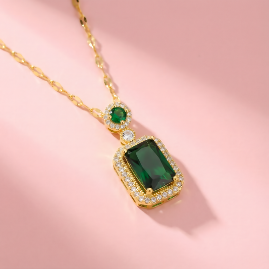 Royale Pendant Necklace - Stainless Steel