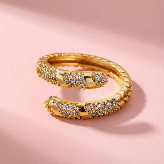 Elin Adjustable Ring - Stainless steel