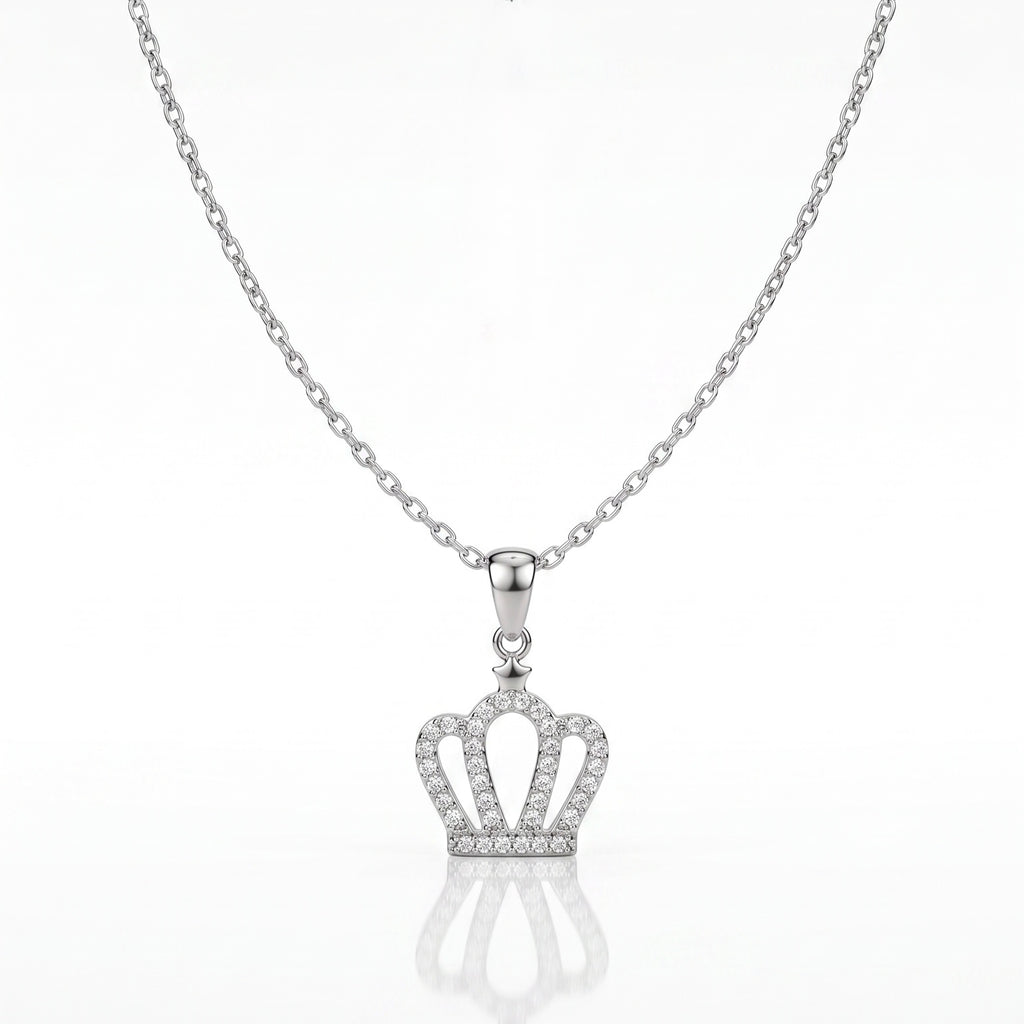S925 Crown Queen Necklace