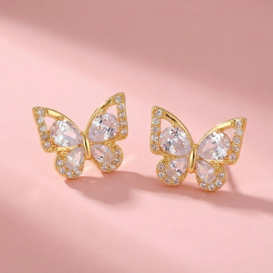 Butterfly Earrings Stainless steel