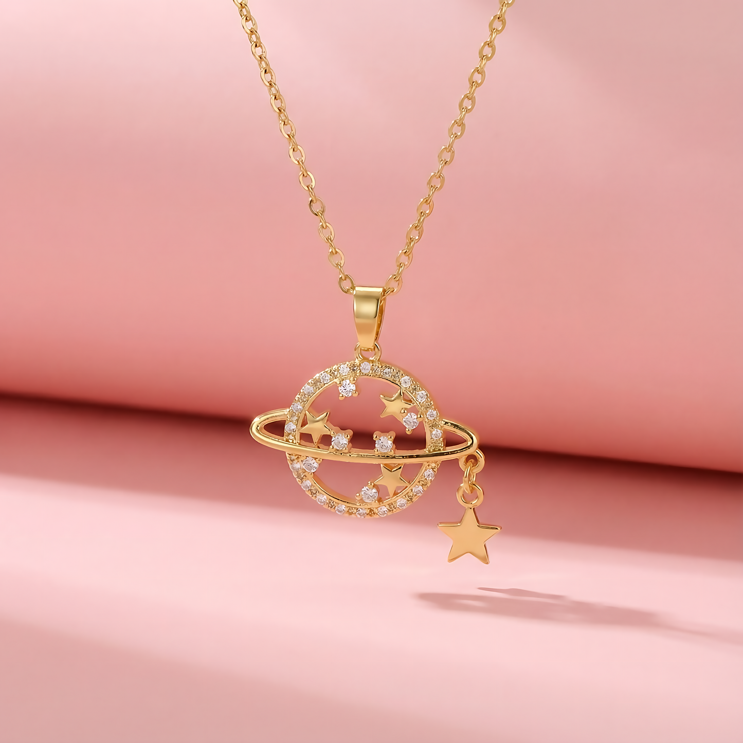 Planet Stainless steel Necklace