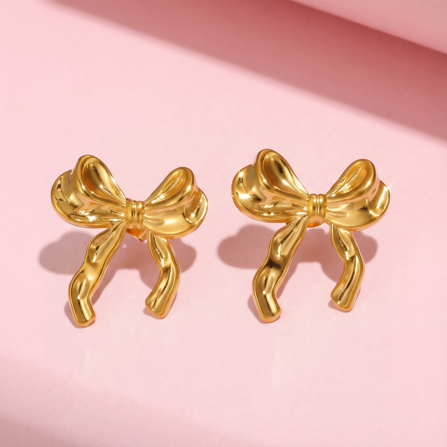 Bow Earrings - Stainless steel