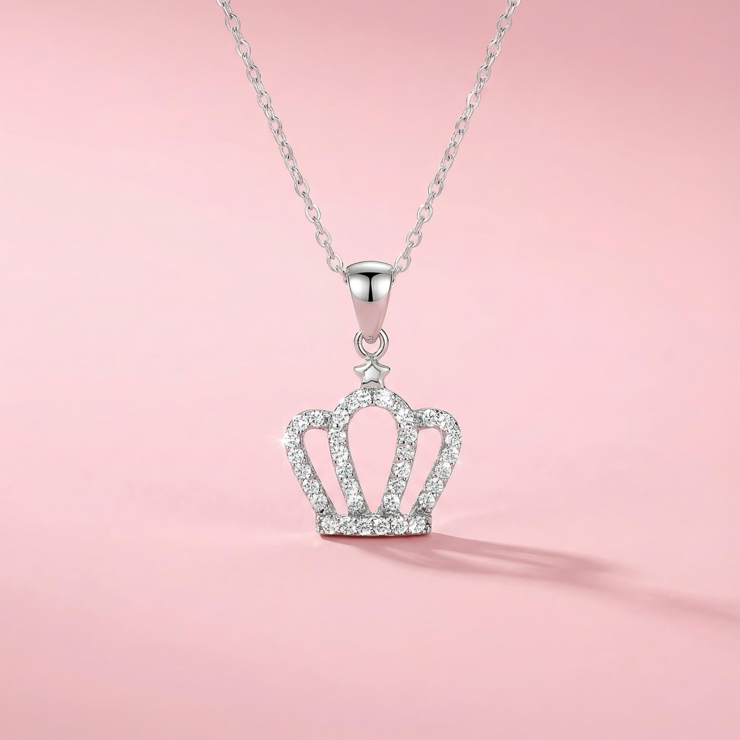S925 Crown Queen Necklace
