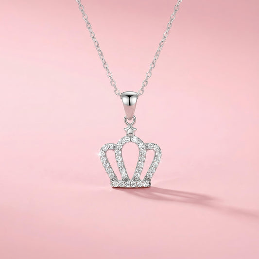 S925 Crown Queen Necklace