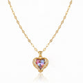 Heart Pendant Necklace – Stainless Steel