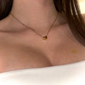 Simple Heart Necklace - Stainless steel