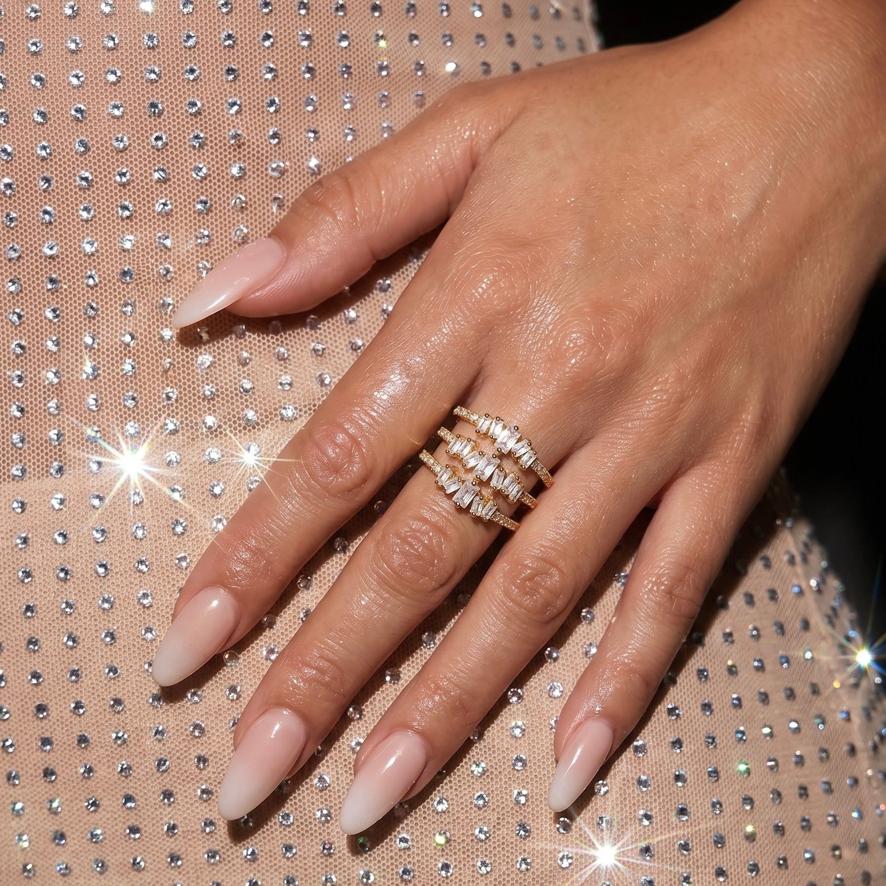 Solara Adjustable Ring - Stainless steel