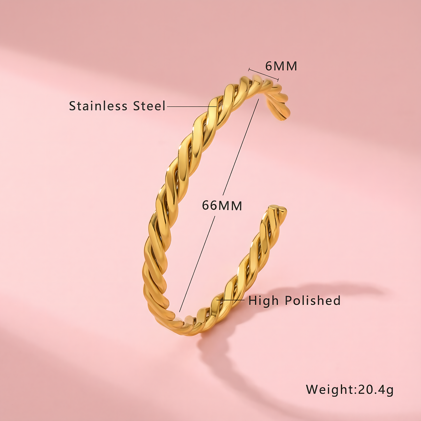 Luna Bracelet - Stainless steel