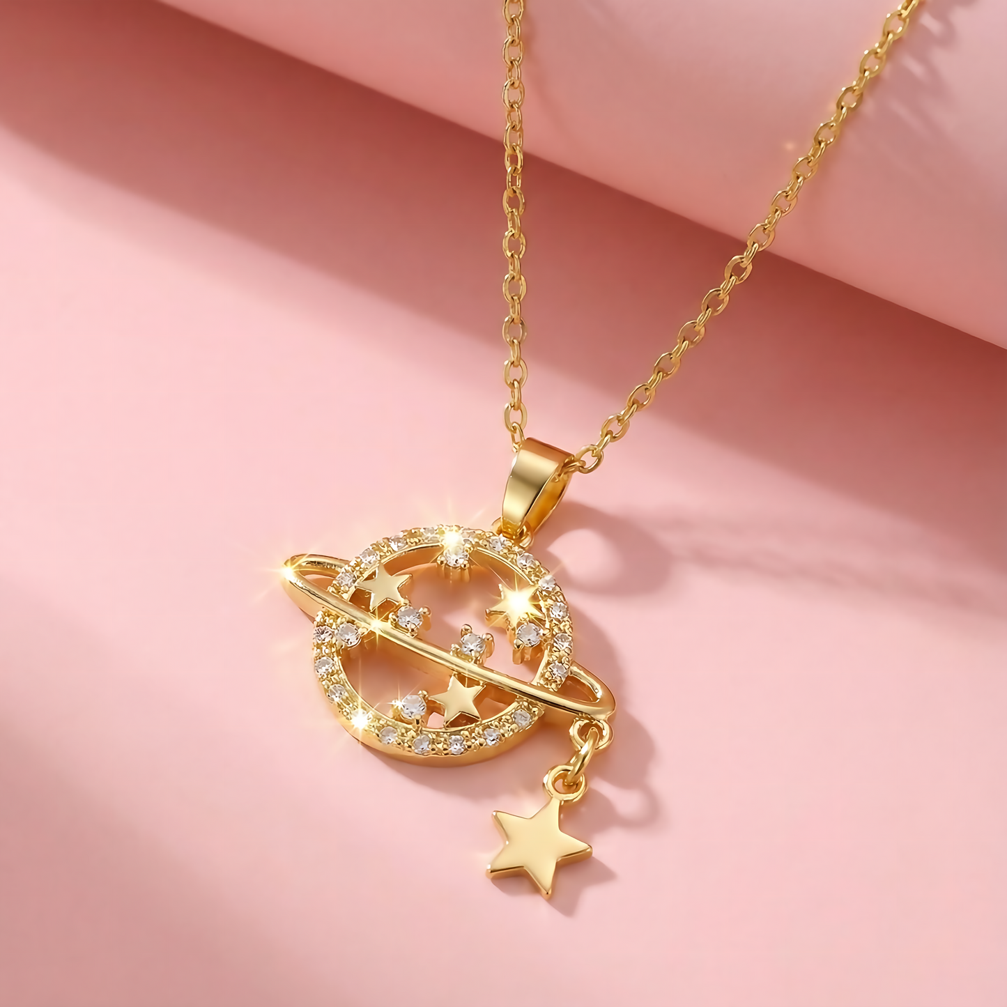 Planet Stainless steel Necklace