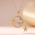 Planet Stainless steel Necklace