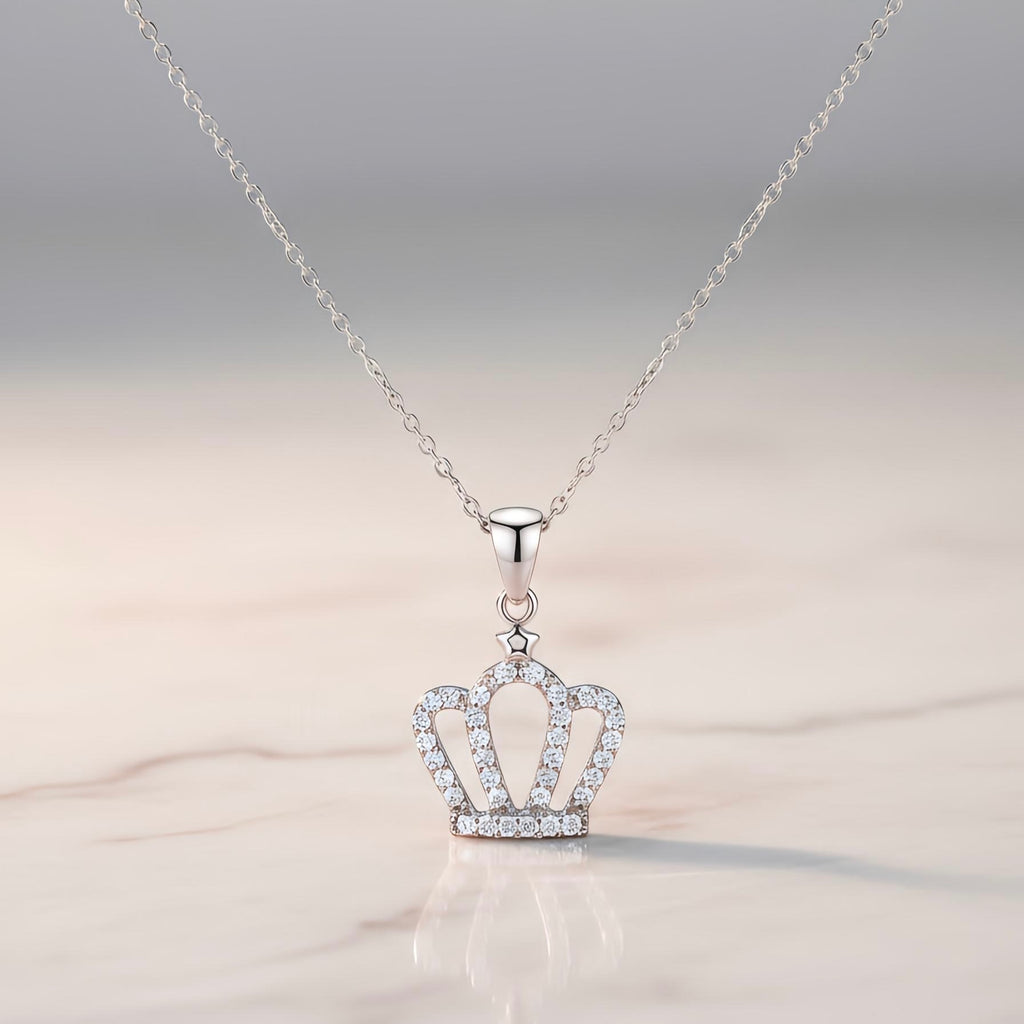 S925 Crown Queen Necklace