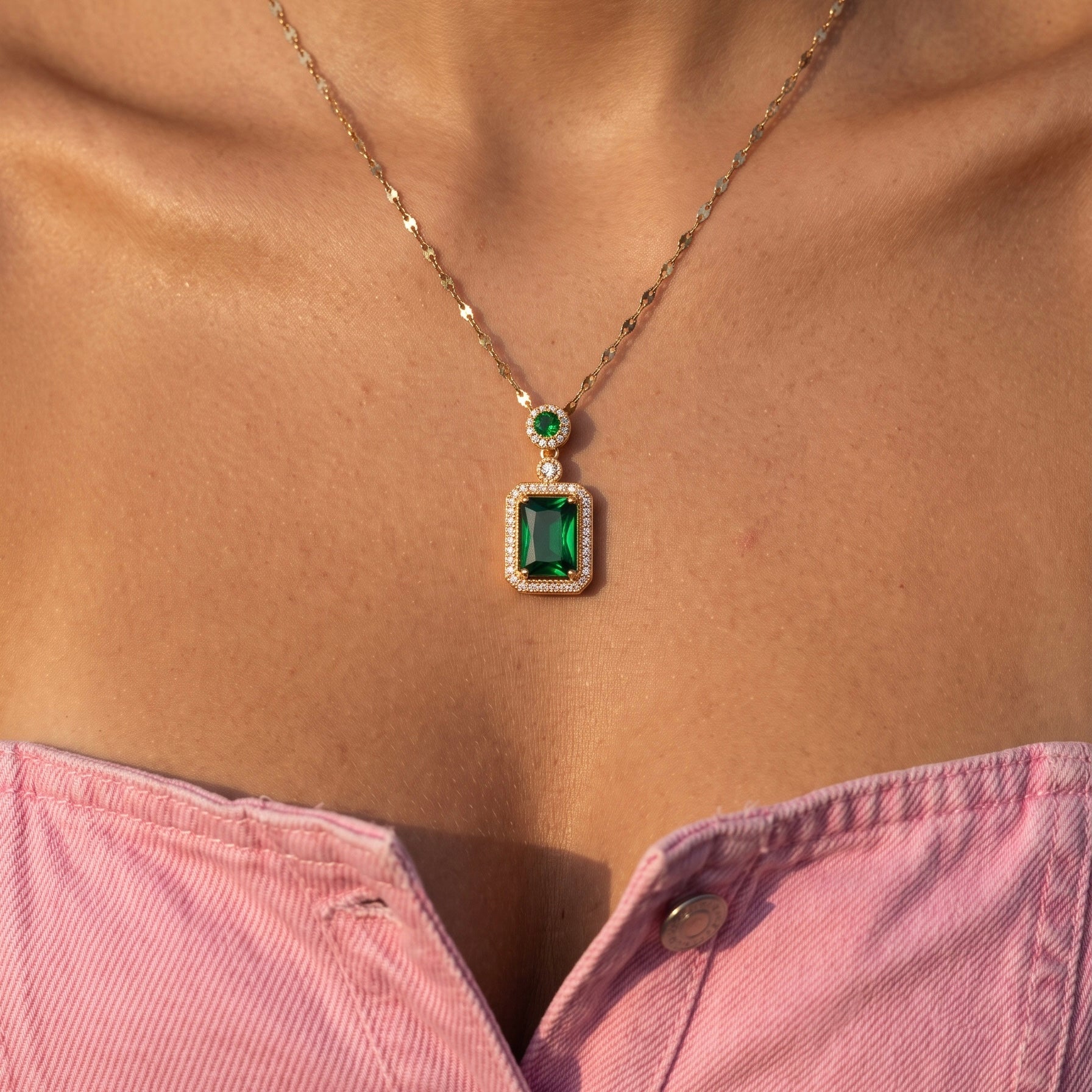 Royale Pendant Necklace - Stainless Steel