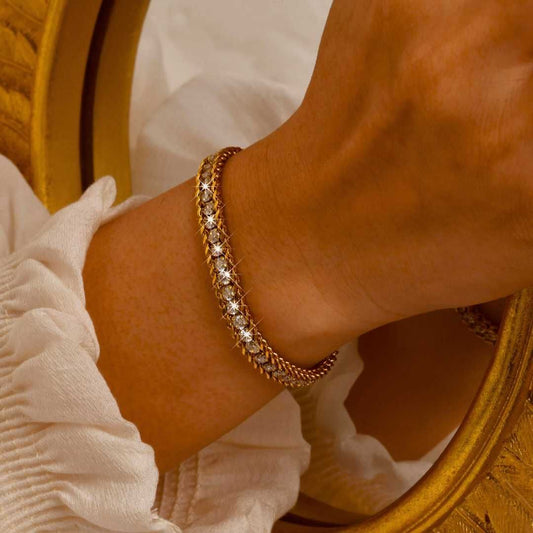 Gold Chain Bracelet – Stainless Steel