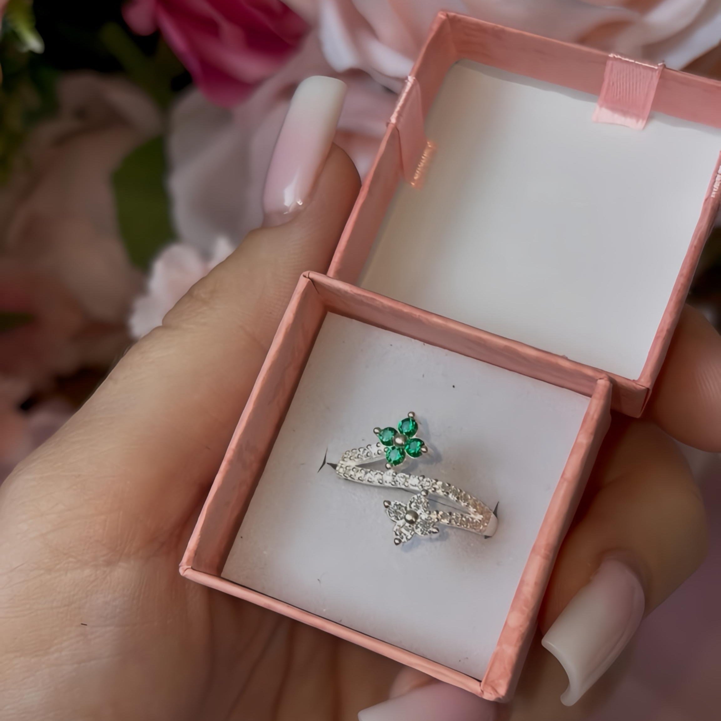 Floral Sterling Silver Dream Ring