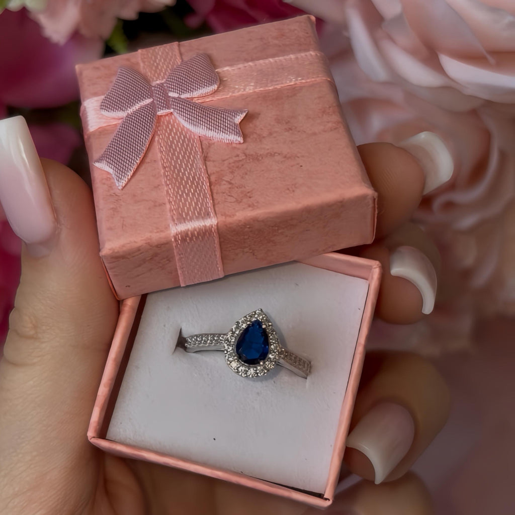 Tasia sterling silver 925 ring, elegant Slovenia jewelry
